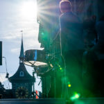 Strassenmusiker in der Altstadt Bern - Sonnenstrahlen